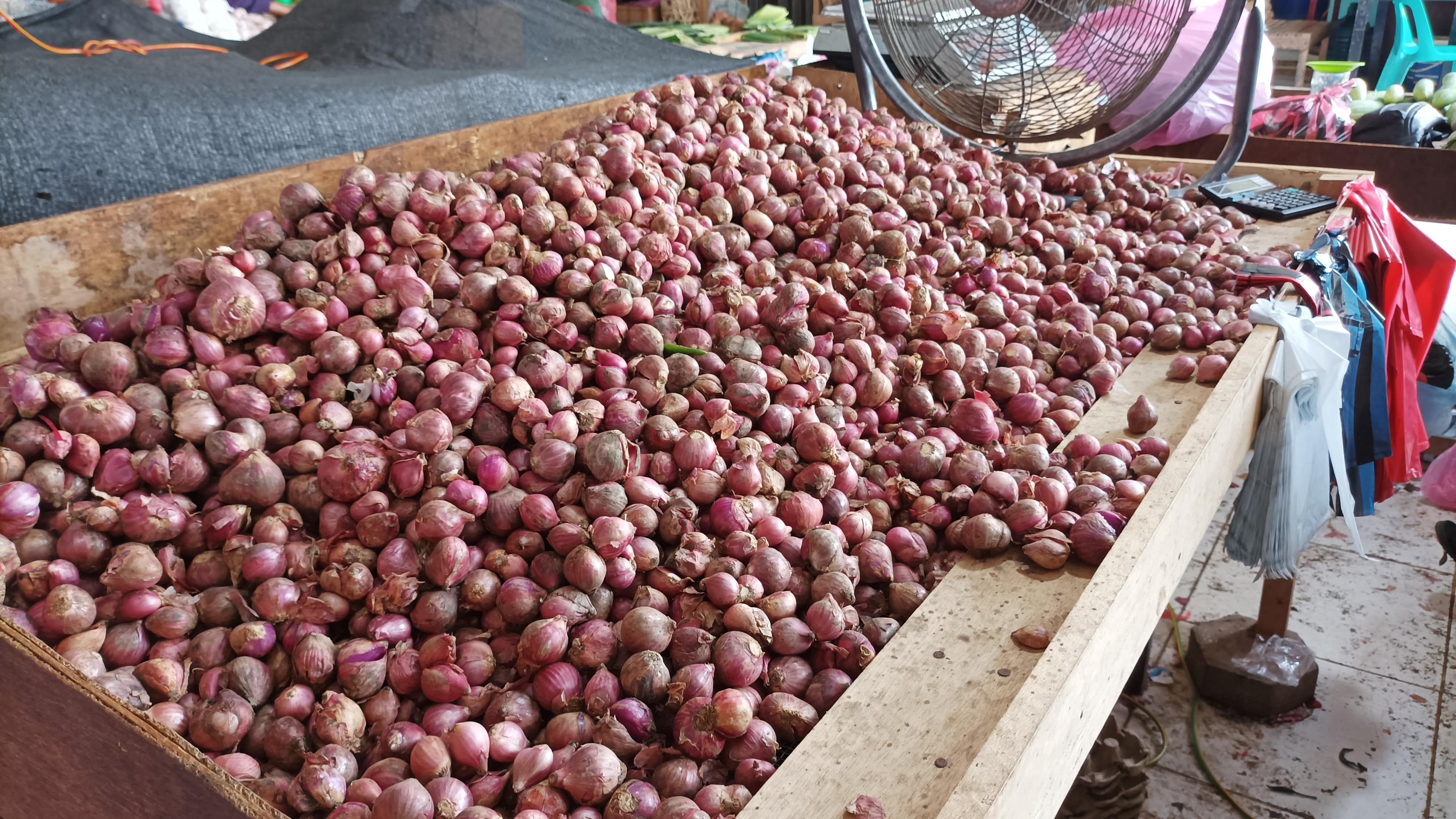 Harga Pangan di Sumsel Masih Berfluktuasi Pascalebaran, Bawang dan Cabai Cenderung Naik