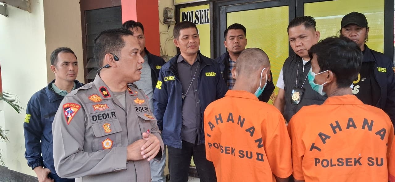 Aksi Nekat Berujung Bui, Pencuri AC dan Pompa Air Ditangkap Saat Kembali ke Lokasi