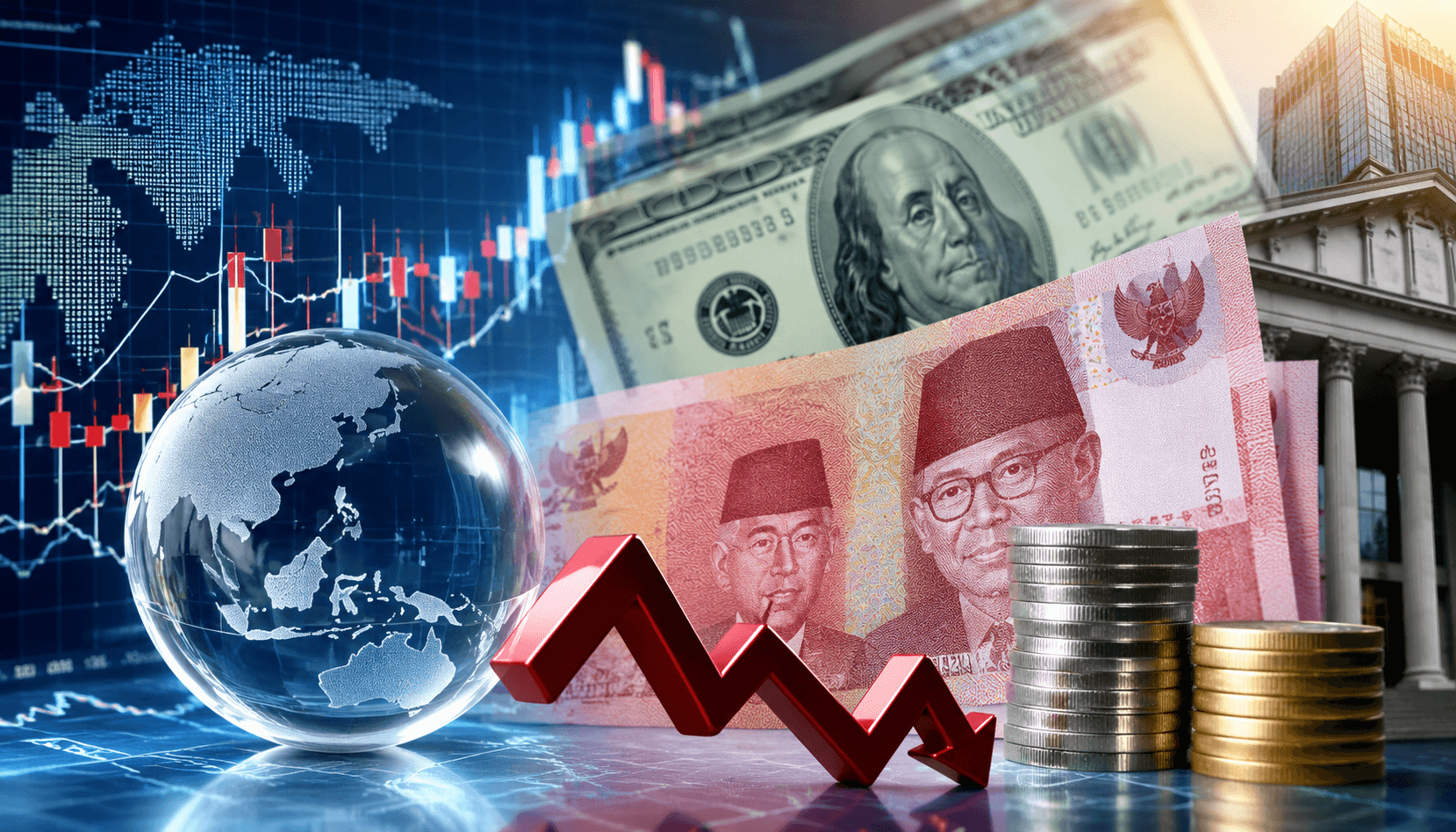Rupiah Menguat Awal Pekan, Dolar AS Turun ke Level Rp17.800-an