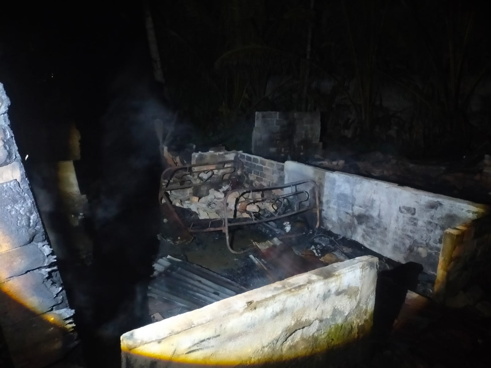 Rumah Penjaga Lahan di Sematang Borang Ludes Terbakar, Dua Lansia Kehilangan Tempat Berteduh