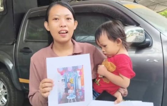 Anak Sakit Terus Cari Ayahnya, Ibu Muda di Palembang Cari Suami yang Hilang Saat Pamit Kerja