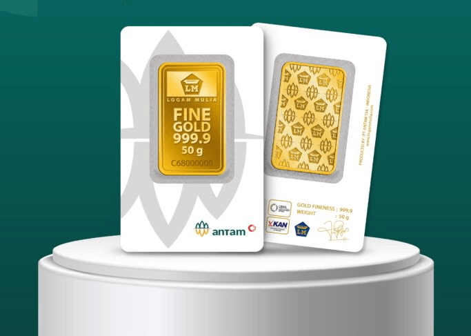 Harga Emas Antam di Palembang Hari Ini Stabil, Tapi Buyback Turun Rp52.000 per Gram