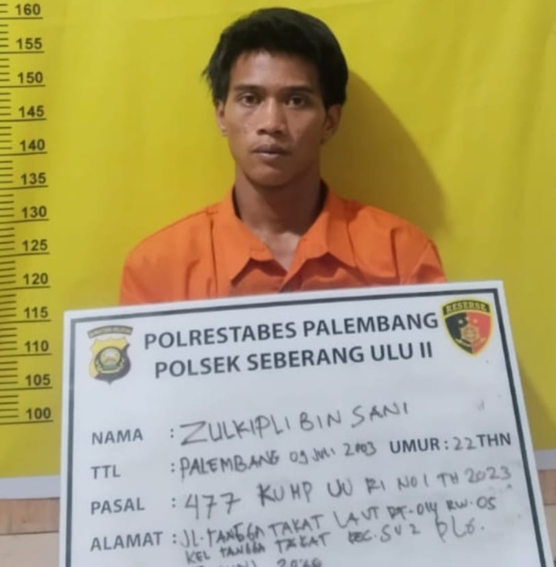 Residivis Kembali Berulah, Polisi Ringkus Spesialis Pembobol Rumah di Palembang