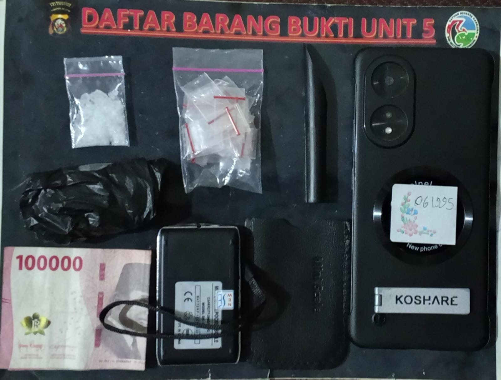 Tiga Terduga Pengedar Sabu Ditangkap di Palembang, Satu Pelaku Sempat Buang Barang Bukti Saat Dikejar Polisi