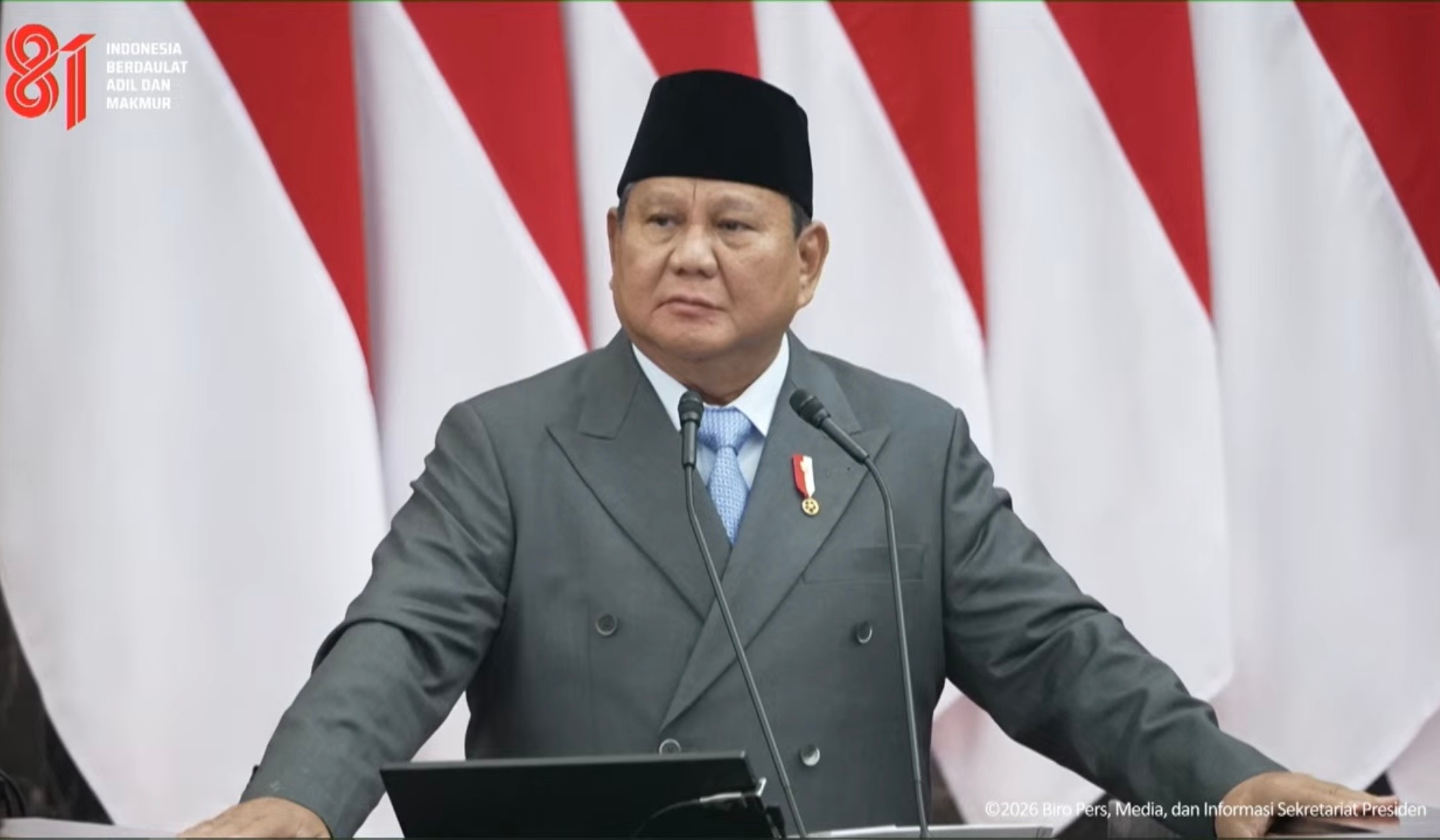Prabowo Tegaskan Negara Harus Memudahkan Rakyat, Soroti Birokrasi yang Tidak Efisien