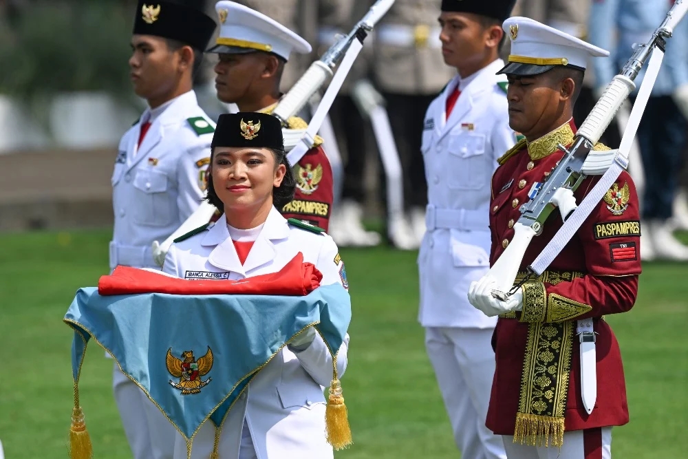 Bianca Alessia Christabella Lantang, Putri Sulawesi Utara yang Dipercaya Membawa Baki Bendera Pusaka