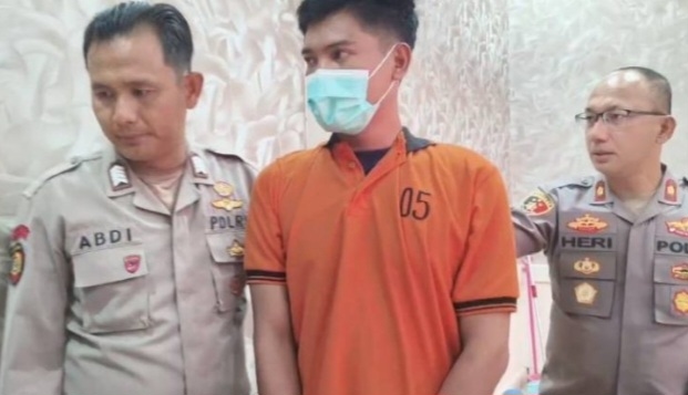 Kepergok Hendak Curi Motor di Parkiran Hotel Palembang, Pria Ini Kabur Dikejar Warga