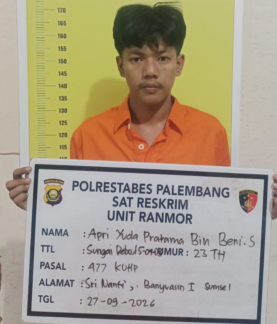 Motor Honda Beat Sales Dicuri Saat Berhenti di Toko Sembako, Polisi Tangkap Pelaku