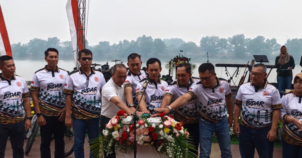 Lomba Bidar Piala Pangdam Kembali Digelar di Palembang, TNI Dorong Pelestarian Budaya dan Atlet Dayung