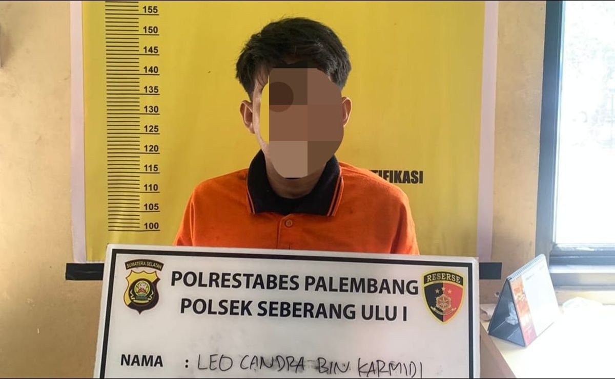 Lama Jadi Buron, Polisi Ringkus Leo Candra Spesialis Jambret 23 TKP di Palembang