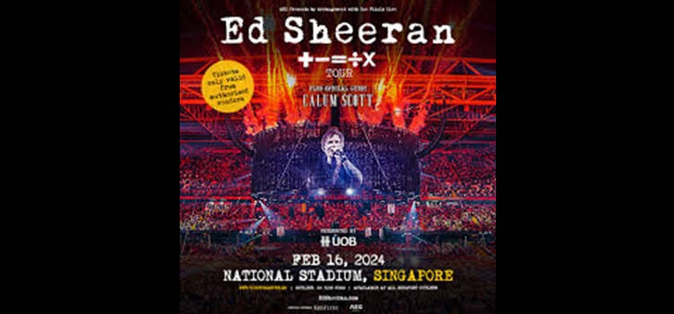 Konser Ed Sheeran 'Mathematics Tour' 2024 di Jakarta, Berikut Bintang Tamu, Panggung dan Playlistnya