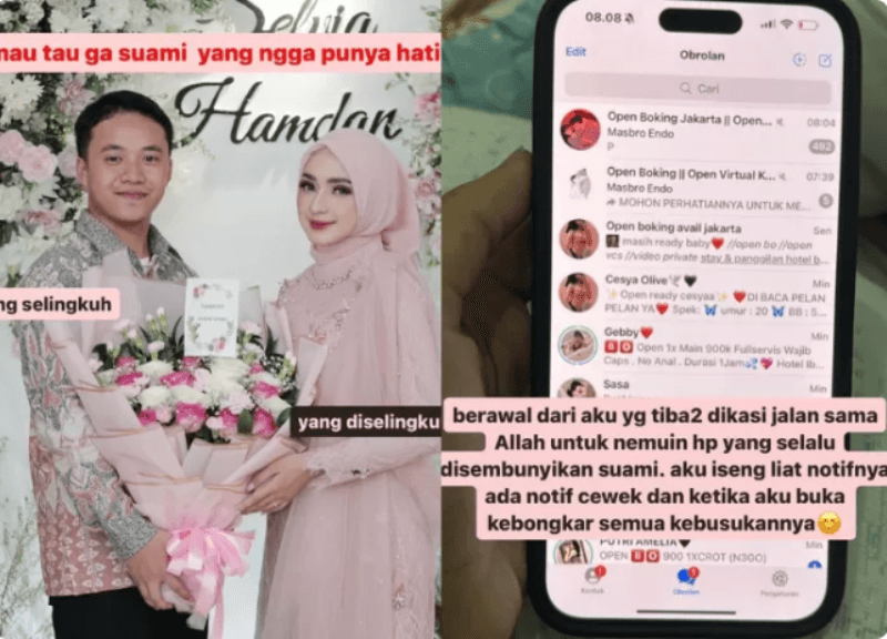 Selebgram Aida Selvia Ungkap Perselingkuhan Suami di Instagram, Netizen: Tinggalin