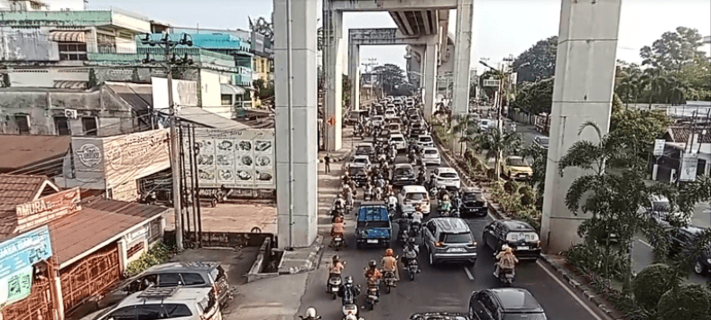 Uji Coba Contraflow di Palembang Belum Berhasil, Macet Panjang Terjadi di Beberapa Titik