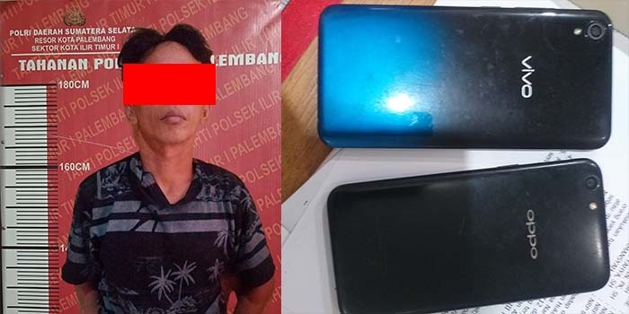 Belum Sempat Jual Hasil Curiannya, Pelaku Pencurian HP di Jembatan Penyebrangan Digulung Polisi