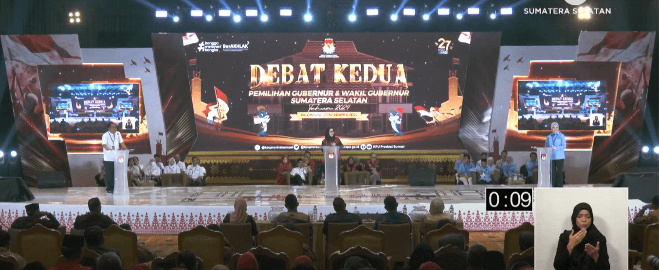 Melihat Janji  Pendidikan dan Berobat Gratis dari Tiga Cawagub Sumsel dalam Debat Publik Kedua 