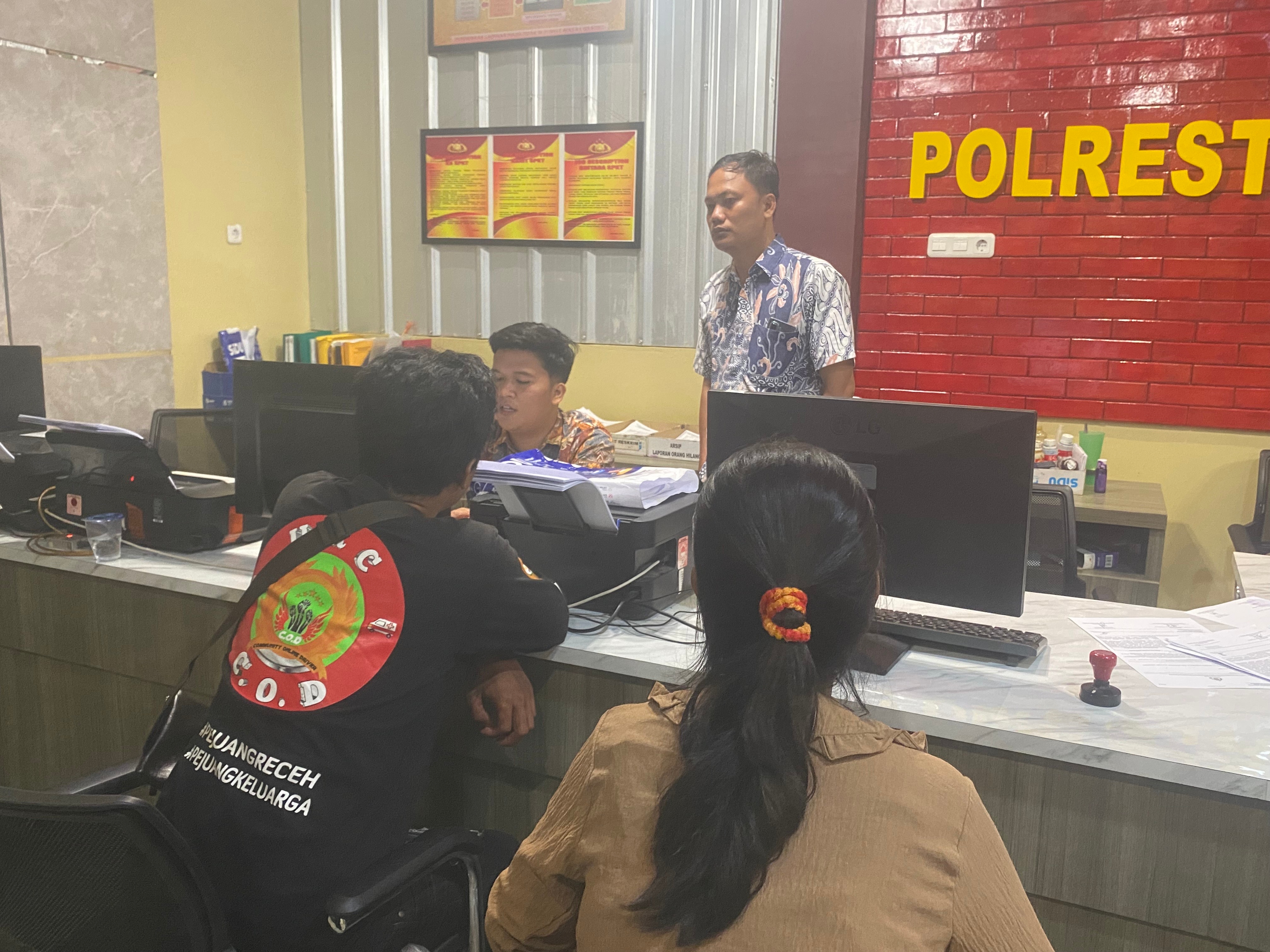 Buruh Harian di Palembang Jadi Korban Penggelapan Motor oleh Penumpang Perempuan