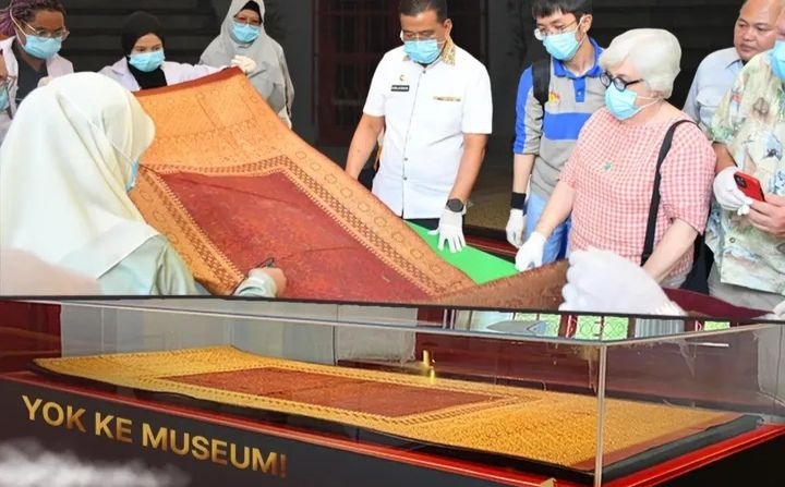 Sejarah Songket Bunga Limar Cogan, Penghuni Baru Museum Kota Palembang SMB II