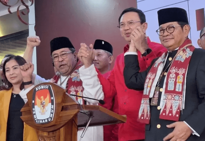 Pramono Anung dan Rano Karno Resmi Daftar Sebagai Pasangan Calon di Pilkada Jakarta 2024