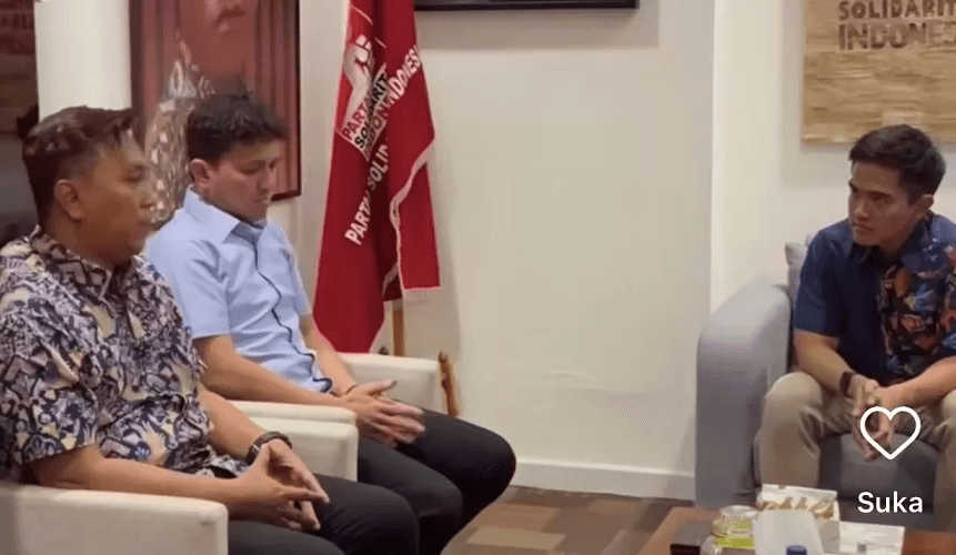 Kaesang Pangarep Tampil di Kantor PSI, Mengungkap Keberadaannya Setelah Dikabarkan Menghilang