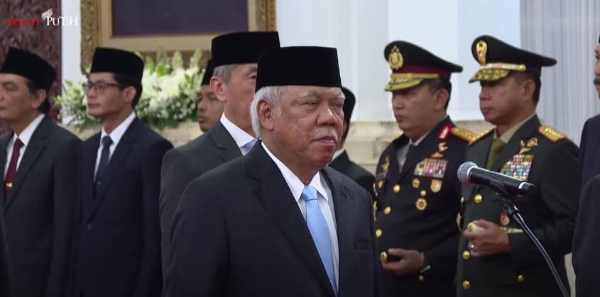 Presiden Prabowo Lantik Eks Menteri PUPR Basuki Hadimuljono sebagai Kepala OIKN