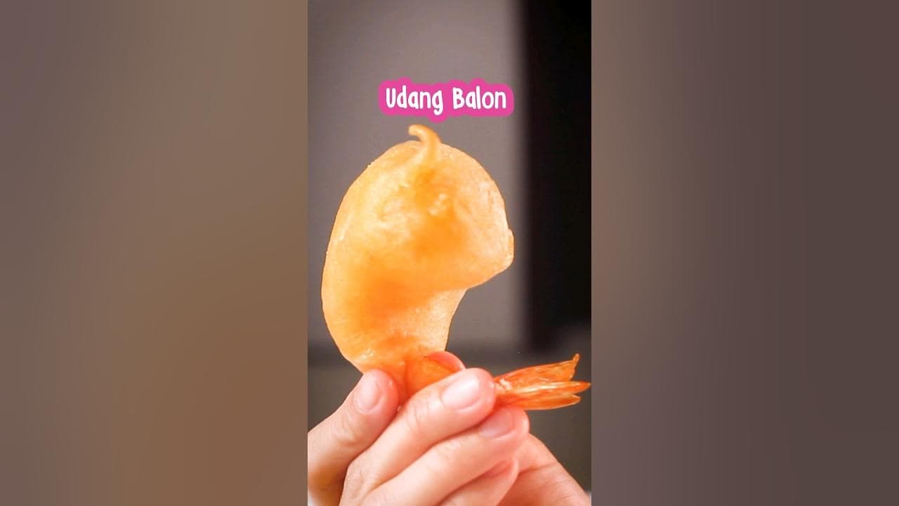 Viral di TikTok! Begini Cara Mudah Membuat Udang Balon yang Bakal Bikin Kalian Ketagihan
