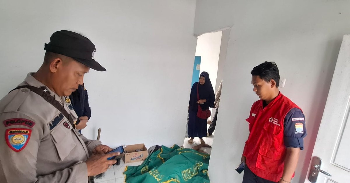 Pria 63 Tahun Ditemukan Meninggal di Ruang Tamu Rumah di Sako Palembang