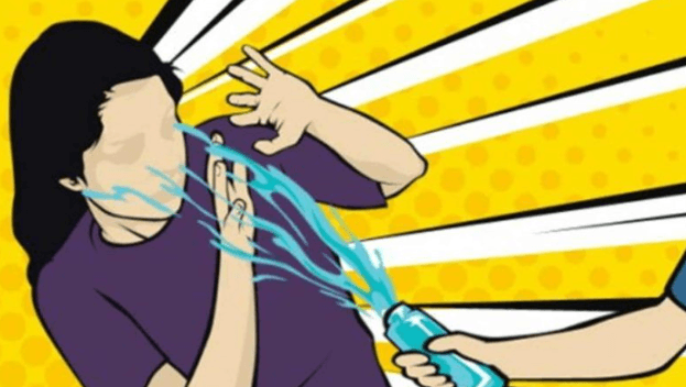 Buron Setahun, Pelaku Penyiraman Air Keras di Palembang Ditangkap Keluarga Korban