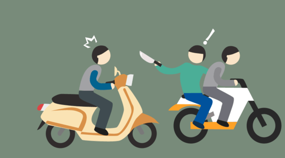 Sadis! 7 Begal Kepung Mahasiswa di Palembang, Motor Honda ADV Raib