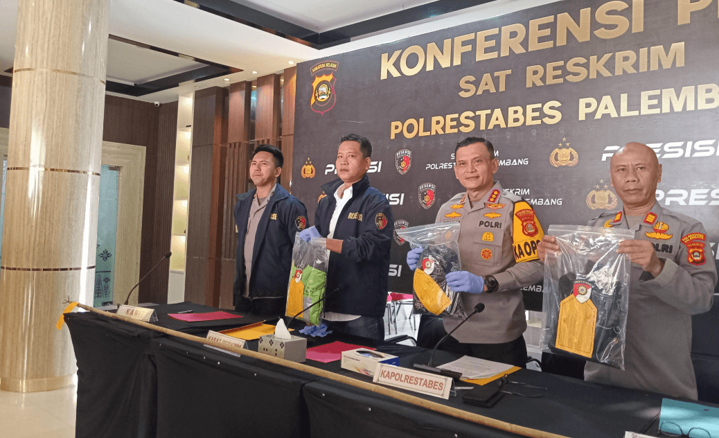 Satreskrim Polrestabes Ungkap Kasus Penusukan Tewaskan Seorang Remaja Aksi Tawuran Antar Kelompok di Palembang