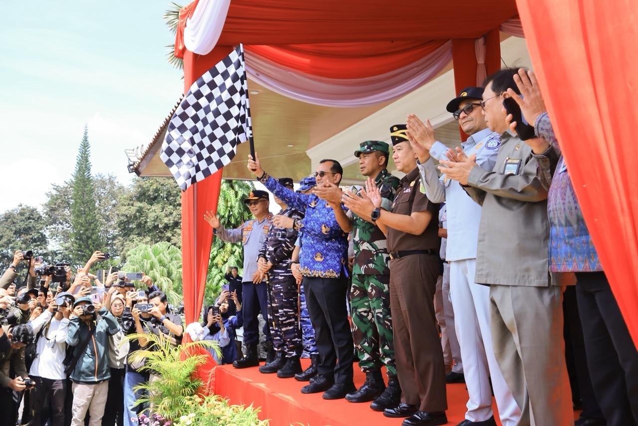 941 Pemudik Diberangkatkan Gratis, 27 Bus Dilepas dari Griya Agung