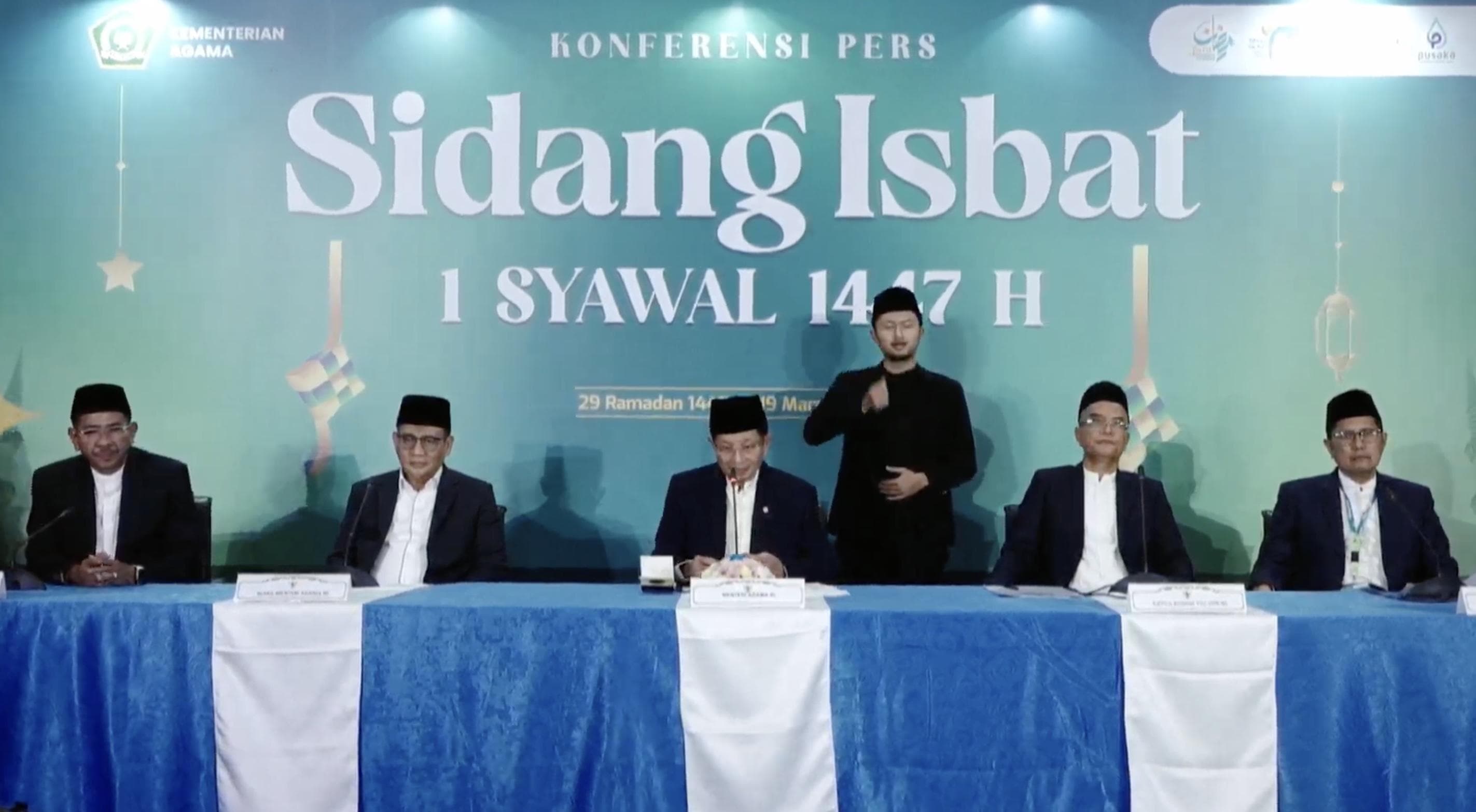 Tok! Pemerintah Tetapkan Idul Fitri 1447 Hijriah Jatuh pada Sabtu 21 Maret 2026