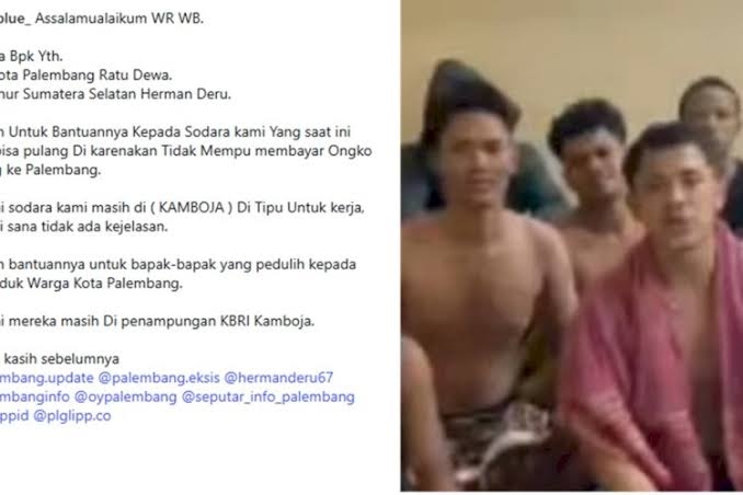 14 Warga Palembang Korban Penipuan Kerja di Kamboja Dipulangkan, Tiba Hari Ini