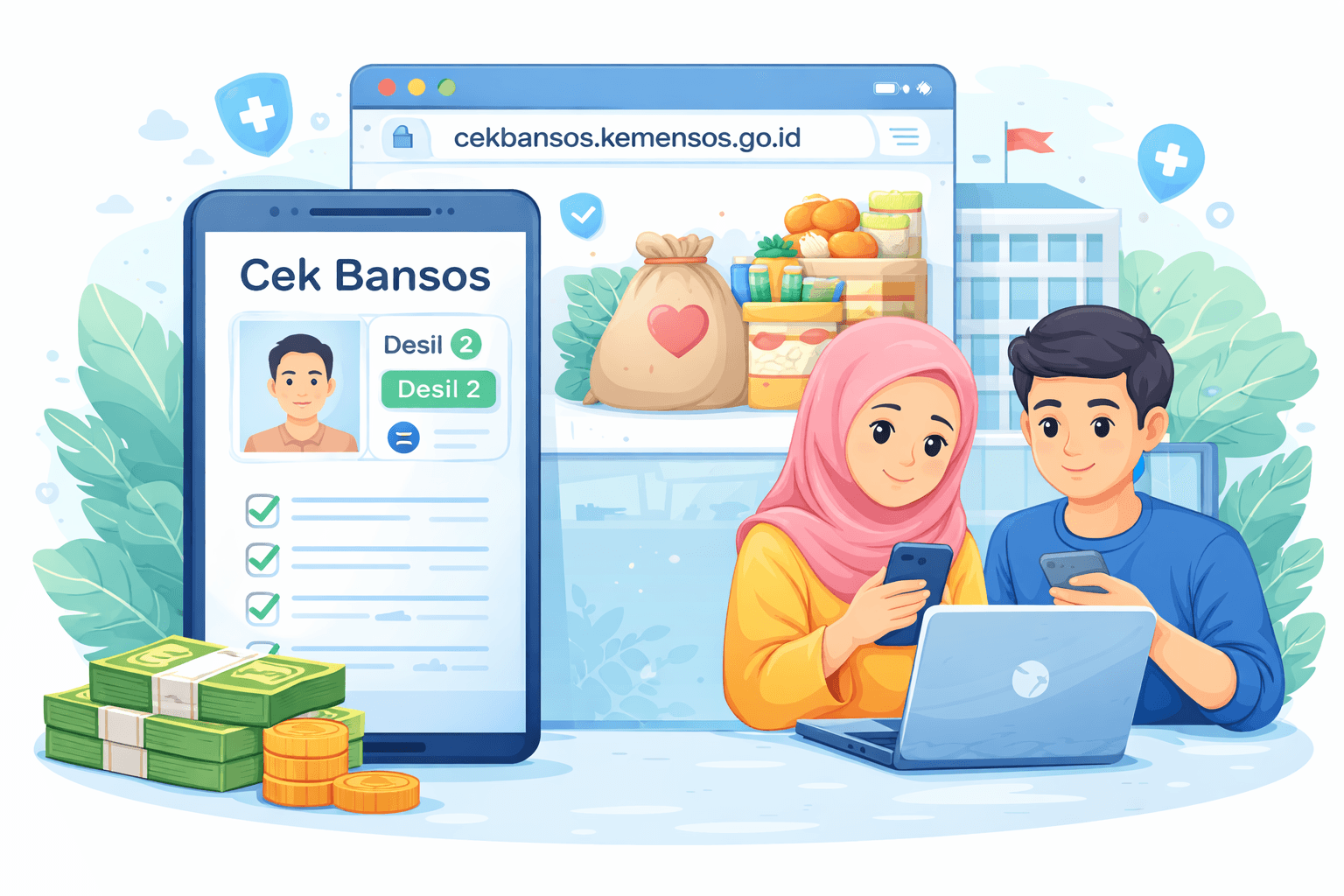 Penyaluran Bansos Mei 2026 Masuk Tahap Akhir Pencairan, Ini Cara Cek Status Penerima