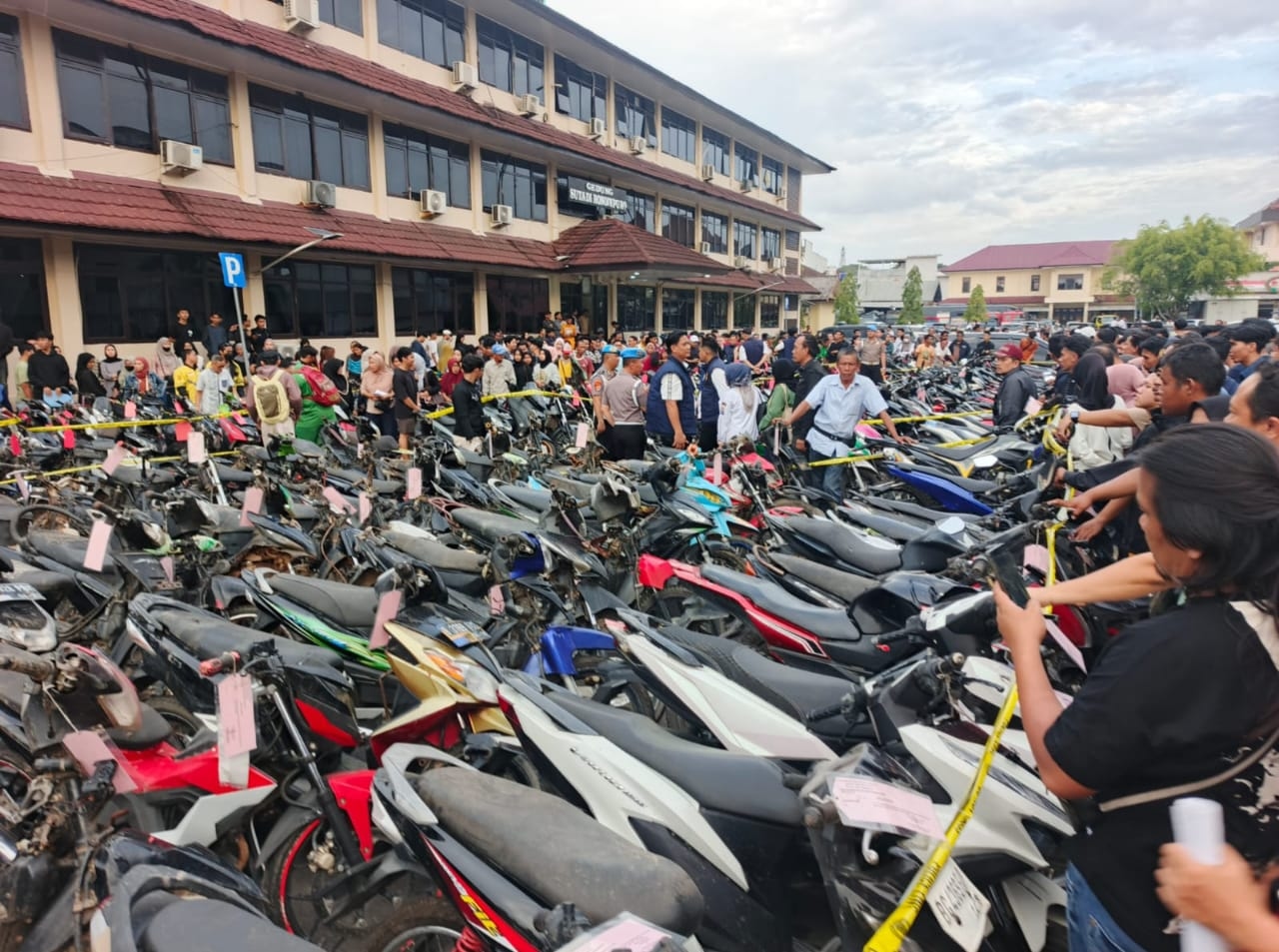 Polda Sumsel Ungkap 1.715 Kendaraan Curian, Ratusan Sudah Bisa Diambil