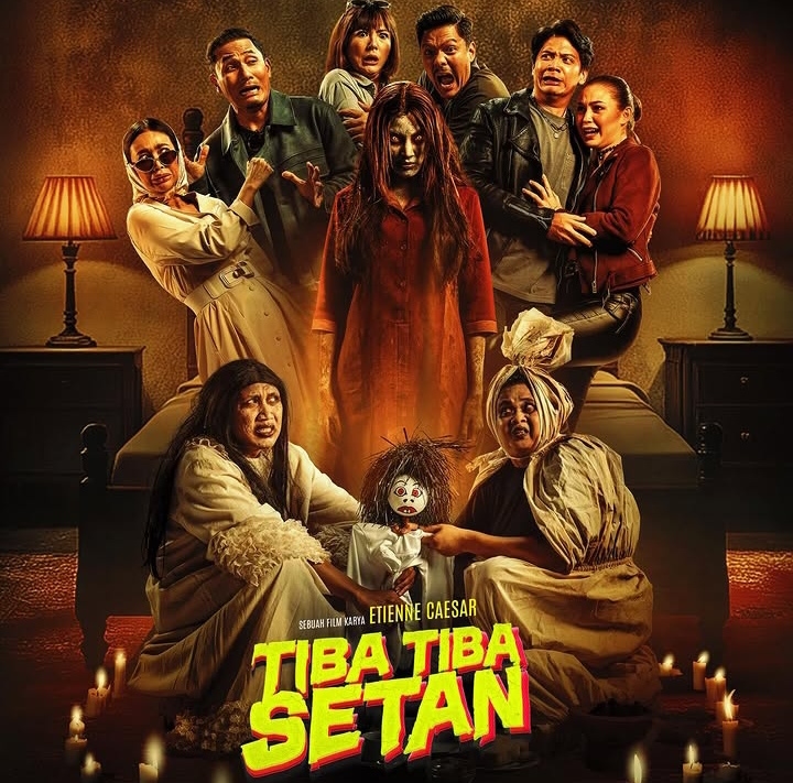 Sinopsis Tiba-Tiba Setan, Perjalanan Mencari Harta Karun Berujung Teror Hantu Penunggu Hotel