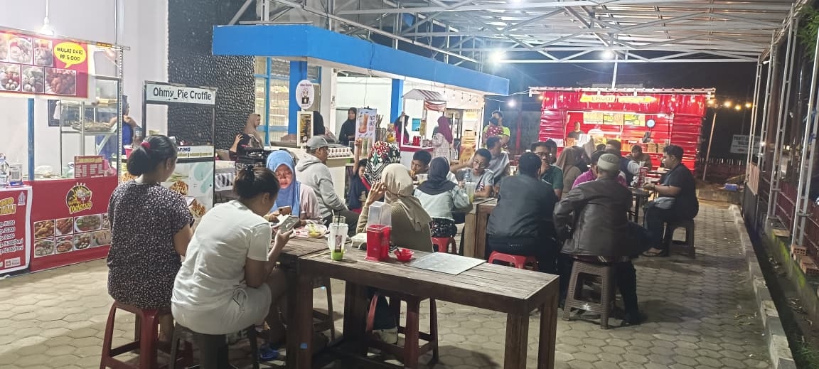Teras Janantara Hadir di Palembang, UMK Naik Kelas lewat Kawasan Kuliner Binaan PT Pusri