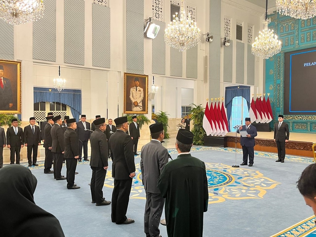 Reshuffle Kabinet Merah Putih: Prabowo Subianto Lantik 6 Pejabat, Ada Nama Baru dan Wajah Lama Kembali