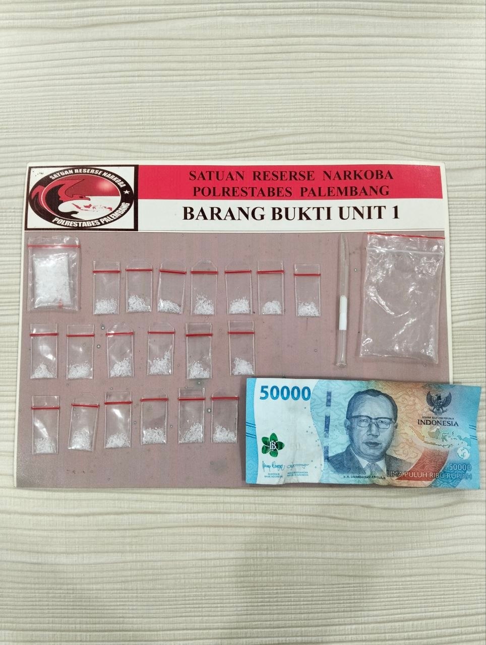 Transaksi Sabu di Depan Rumah, Pria di Palembang Diciduk Polisi Dini Hari