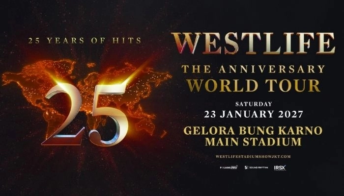 Link Resmi Beli Tiket Konser Westlife Jakarta 2027 Dibuka, Ini Harga dan Jadwal War Ticket di GBK