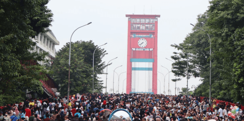 Jelang Launching CFD Sudirman, Pemkot Palembang Perang terhadap PKL Semrawut