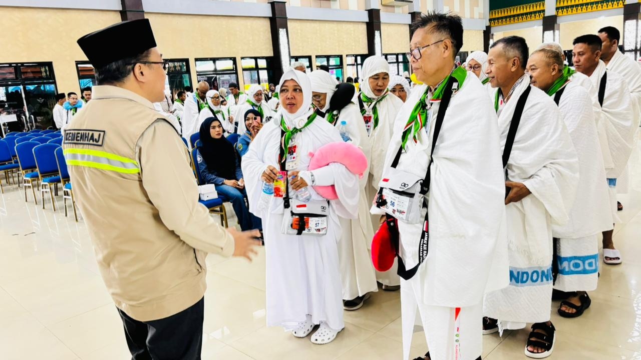 Ribuan Jemaah Segera Kembali, Kloter Pertama Haji Palembang Tiba 2 Juni