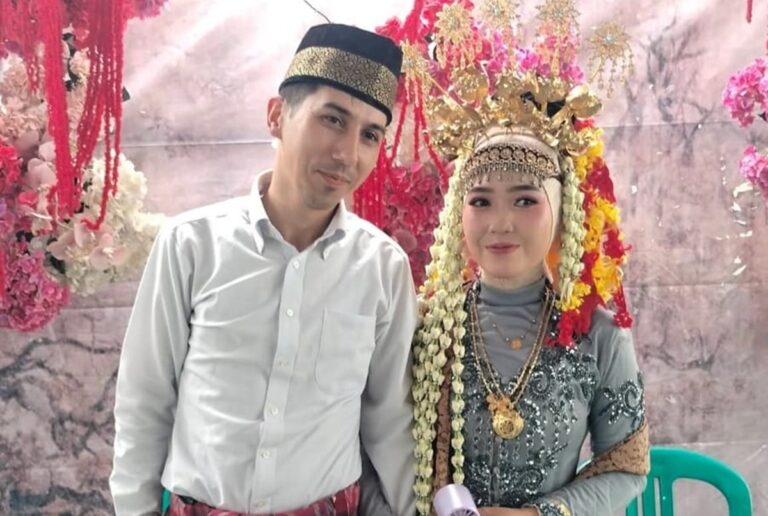 Dari Dunia Maya ke Pelaminan, Gadis Sumsel Resmi Menikah dengan Pria Turki