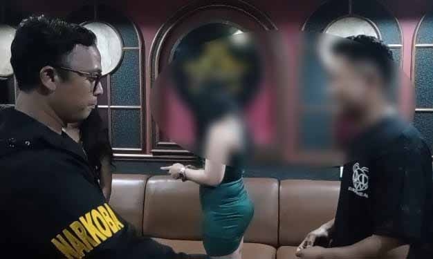 Razia THM di Palembang, Dua Orang Positif Narkoba Diamankan