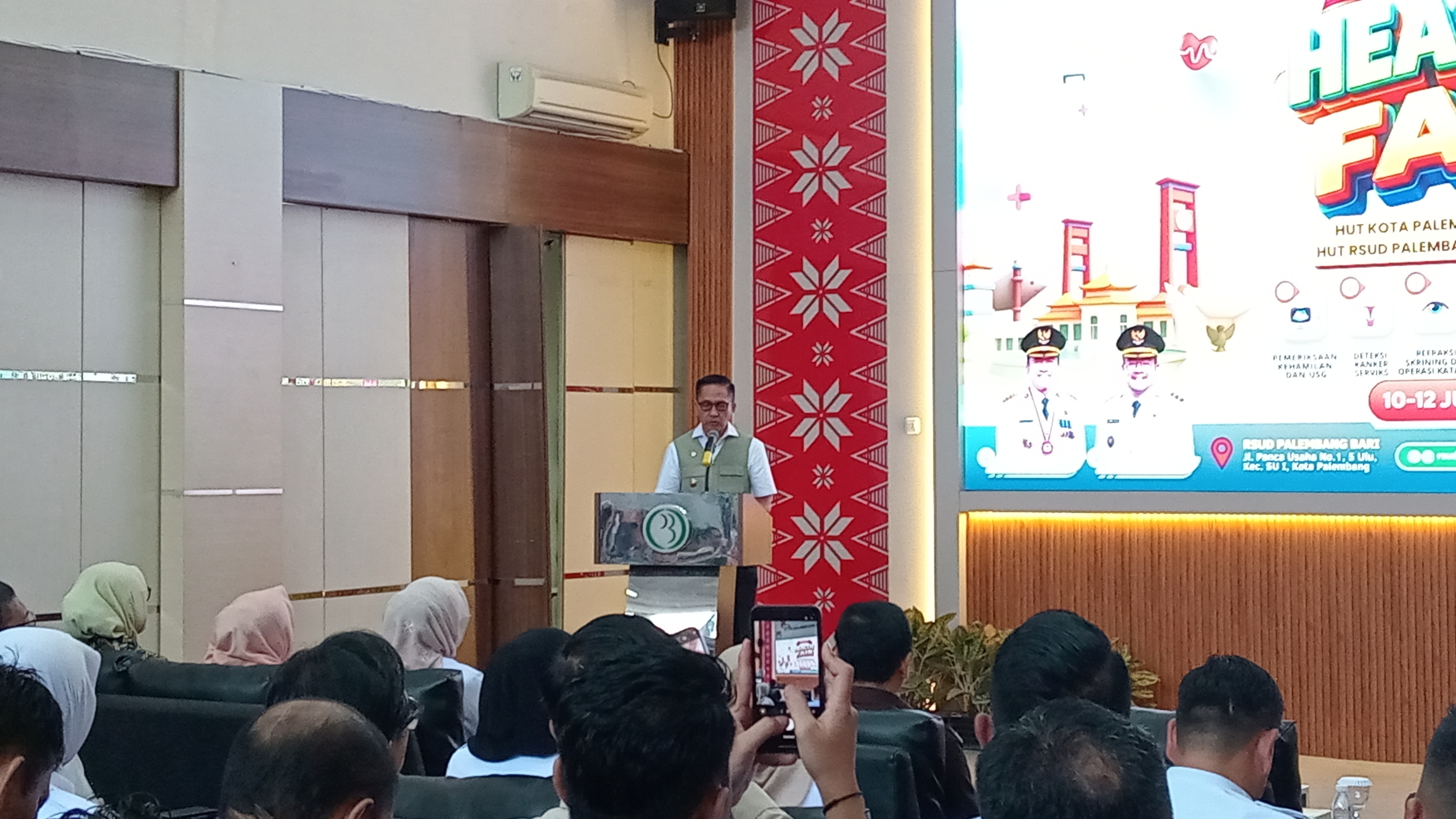 HUT ke-31 RSUD Bari, Ratu Dewa Dorong Inovasi Kesehatan Menyentuh Warga Akar Rumput