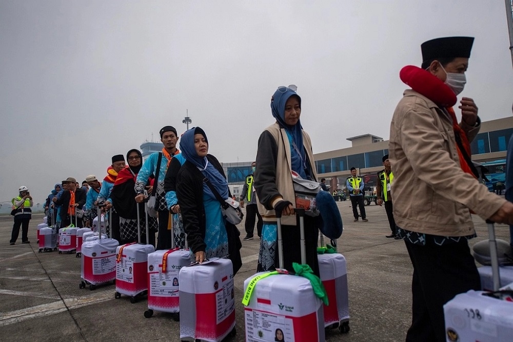 5.303 Jemaah Haji Debarkasi Palembang Sudah Kembali, Empat Kloter Masih Ditunggu