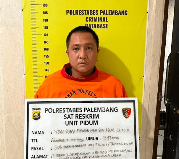 Todongkan Revolver ke Pria di Palembang, Yogi Rama Firmansyah Ditangkap Polisi