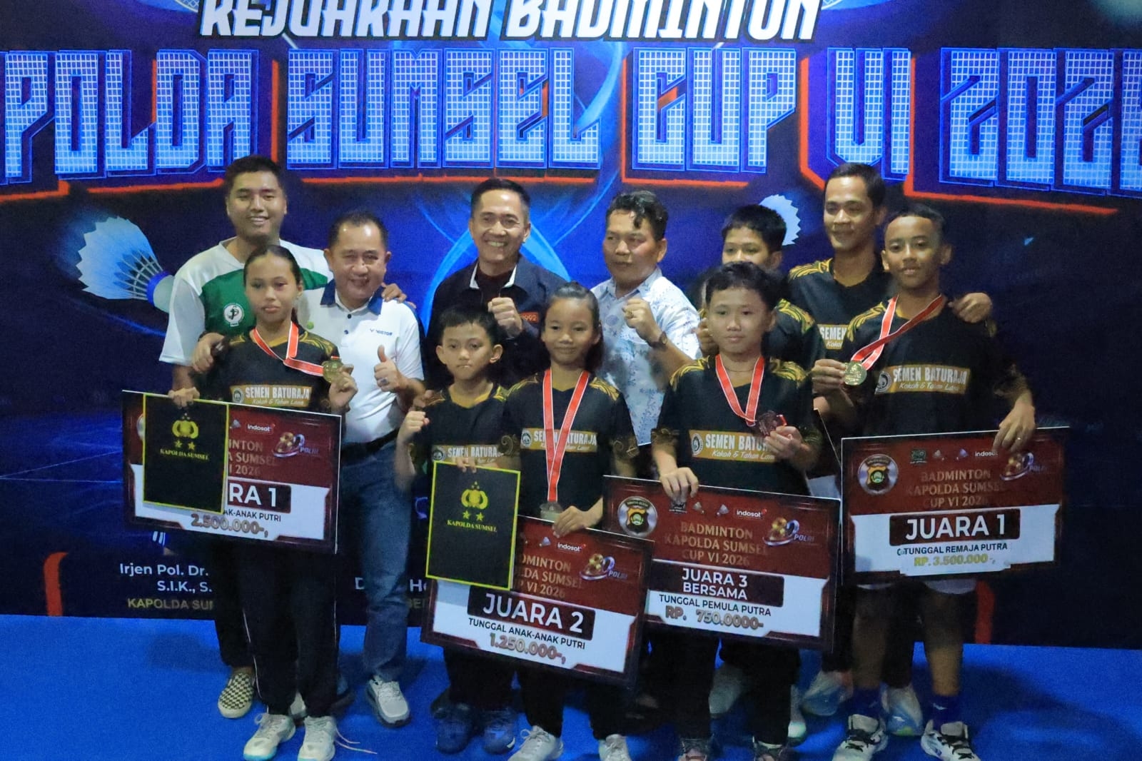 Ratu Dewa Dorong Gen Z Palembang Cintai Badminton, Kejuaraan Kapolda Sumsel Cup Jadi Ajang Cetak Atlet Baru