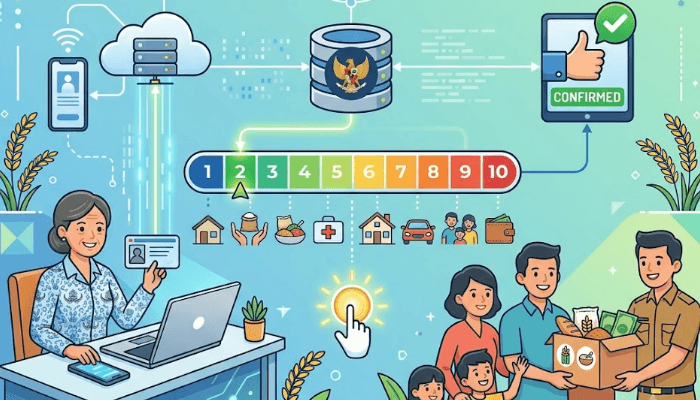 Arti Desil 1-10 dan Cara Cek Desil Bansos Kemensos Pakai NIK KTP