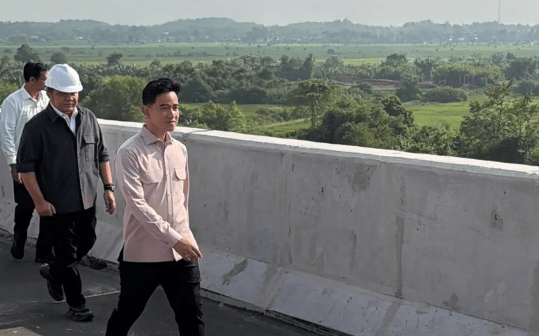 Wapres Gibran Tinjau Musi V, Tol Palembang-Betung Dibidik Beroperasi Saat Nataru