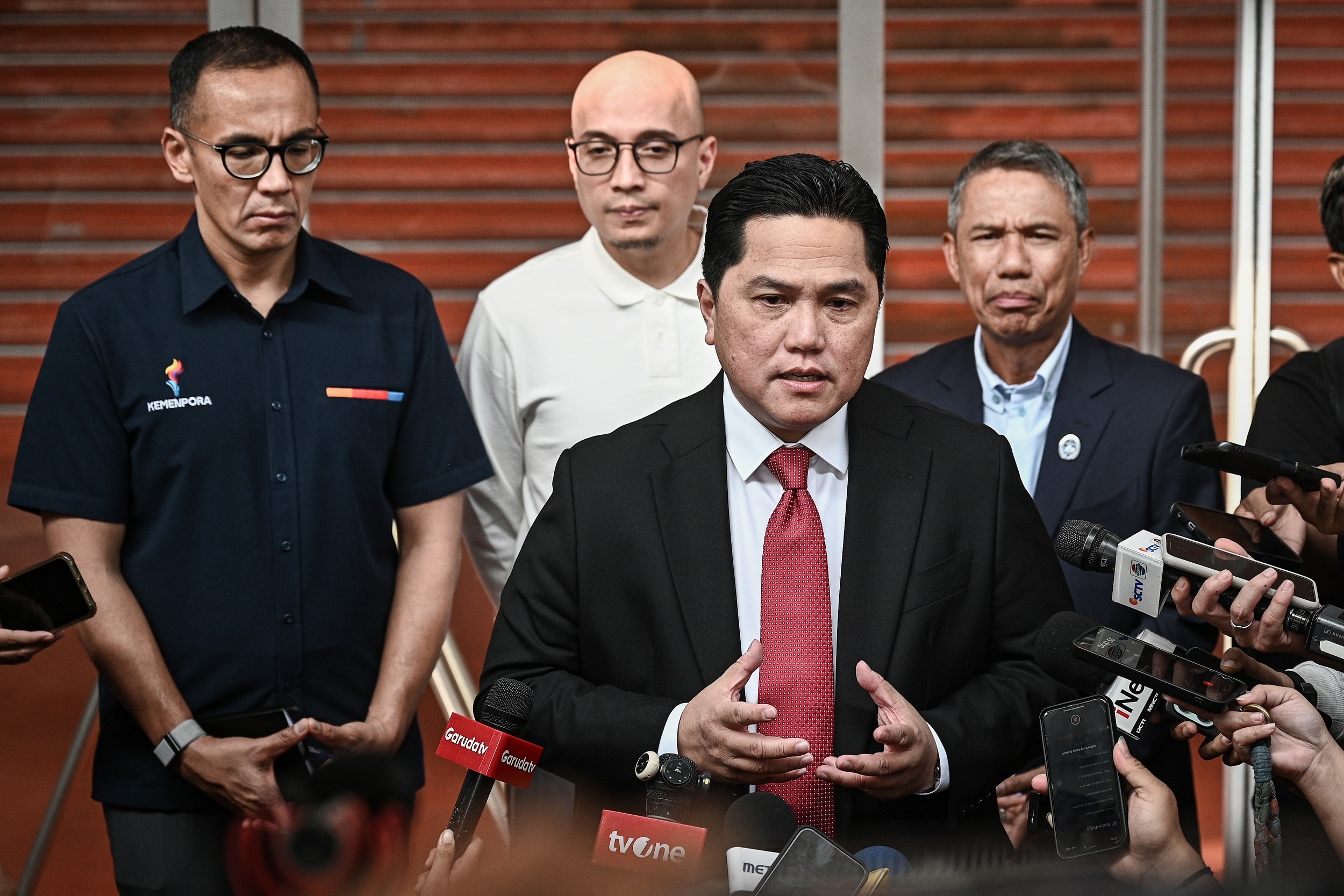 Erick Thohir Tetap Percaya John Herdman Usai Timnas Indonesia Dibekuk Vietnam 0-3